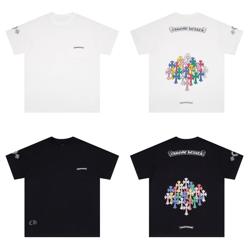 Multi Color Cross T-shirt K6052