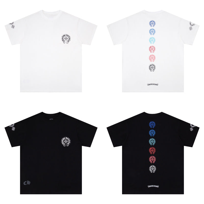 Multi Color Horse Shoe T-shirt K6048