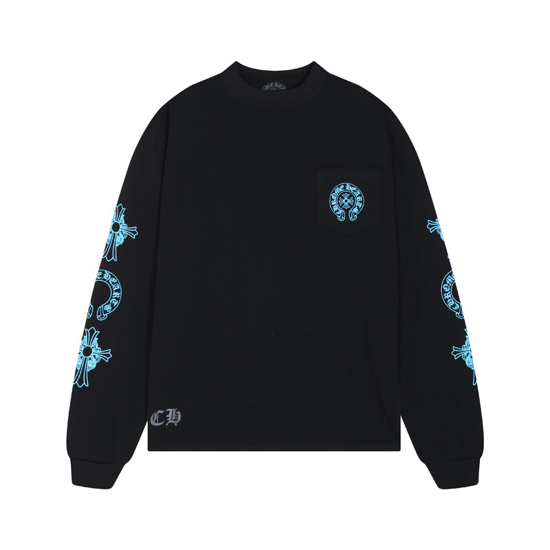 Men's Long-Sleeve T-shirt Sweatshirt K8018